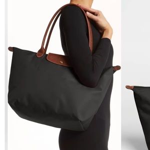 Large Black Longchamp - barely used!